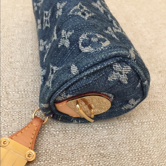 Louis Vuitton Denim Pochette Case - Picture 10 of 15